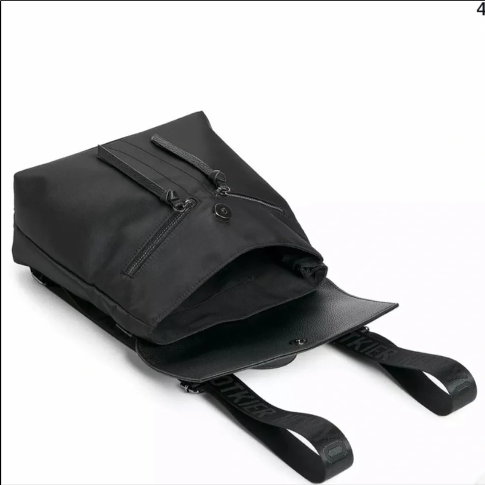 NWT Botkier New York Mini Trigger Backpack Black
